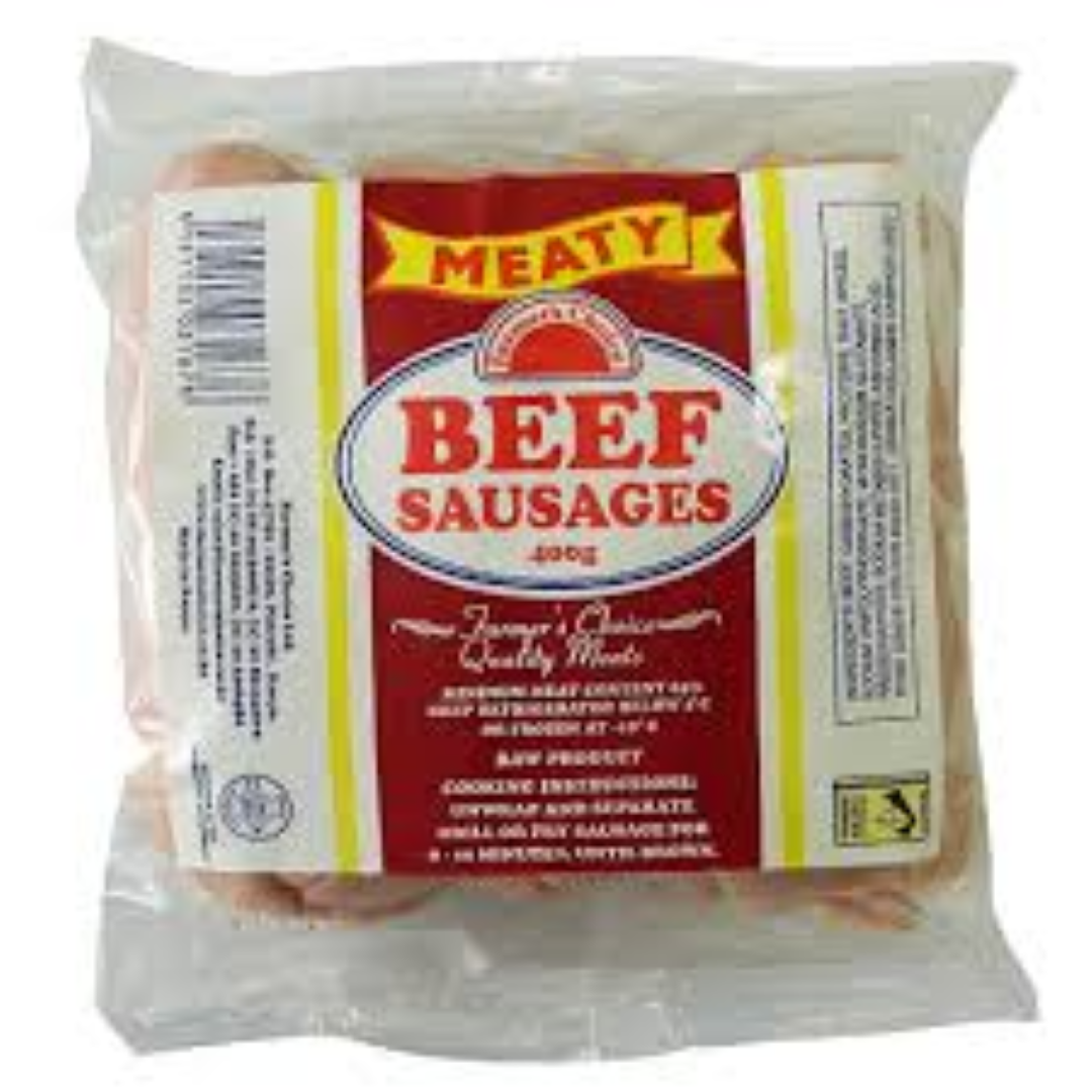 FCL MEATY BEEF SAUSAGE 400G